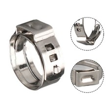 Pince de tuyau en acier inoxydable ajustée pour empêcher le glissement des tuy