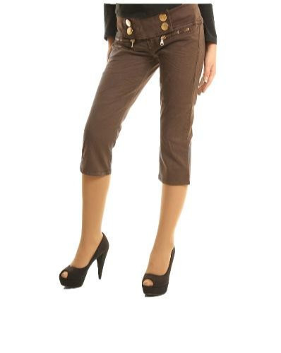 Pantalon capri sexy femme - pantalon,