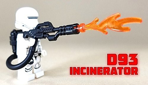 Incinérateur lance flammes - incinérateur, lance-flammes
