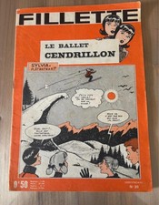 LOT DE 5 LIVRES MAGAZINES « FILLETTE » 1963 NUMÉRO 19,20,22,24,28 BON ÉTAT