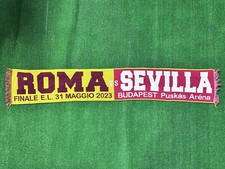 ÉCHARPE BUFANDA OFFIZIELL AS ROME SÉVILLE ULTRAS ECHARPE SCHAL MATCH PORTÉS