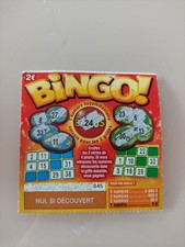 Ticket bingo FDJ Gagnant à