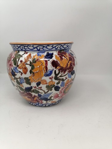 Faience gien pivoine cache - gien,