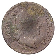 France sol 1771 N Louis XV à