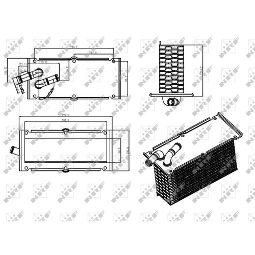 Intercooler eau pour - intercooler, vw