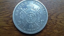 5 francs Napoléon III 1869BB