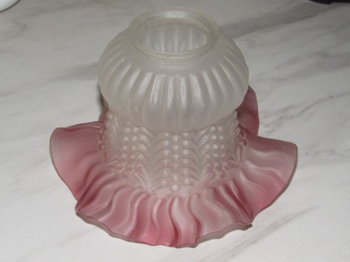 Ancienne tulipe lampe - ancienne,