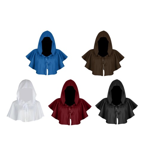 Halloween grim cowl cape - halloween,