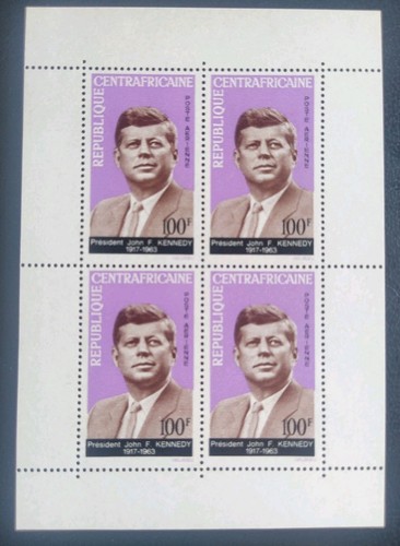 Bloc timbres centrafrique - timbres,
