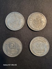 4 pièces françaises de 2
