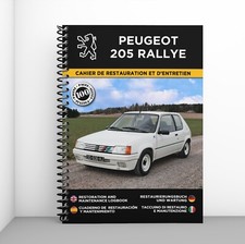 PEUGEOT 205 RALLYE : Cahier de