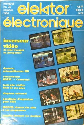Elektor octobre 1984 - elektor, 76