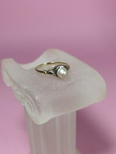 bague ancienne or 18 carats Perle De Culture