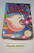 KIRBY'S ADVENTURE NES NINTENDO FRA ?  BOITE VIDE 