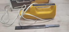 Couteau électrique vintage Moulinex avec la boite d'origine et toute les notices