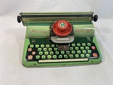 Vintage toys typewriter ancien jouet machine à ecrire METTOY Supertype 60s
