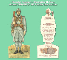 Chocolat Lombart, Illustration