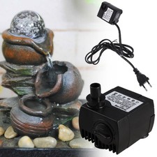  Pompe à eau Submersible 300L/H 4W Ultra silencieuse pour fontaine d'aquarium