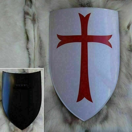 Bouclier croix templier - , en