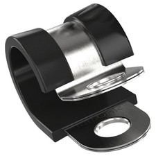 5x P-Clip Serre-câble Acier