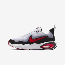 Nike Chaussures Junior Air Max Nova (GS) - 100 (Blanc/Universitaire Rouge-Noir)