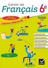 Cahier de Français 6e éd. 2016 - Cahier de l'élève - Lomné, Annie