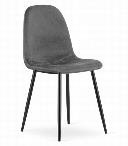 Fauteuil como velours gris - como,