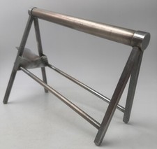 Jacques ADNET (1900-1984) porte bouteille à chariot mobile Moderniste
