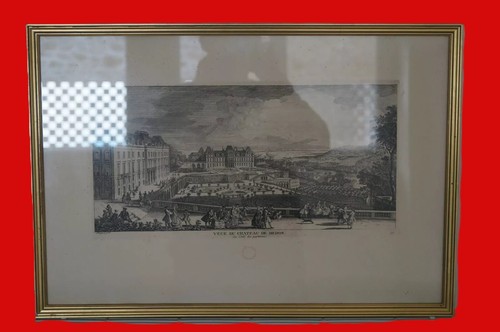 Jolie gravure chateau de - jolie,