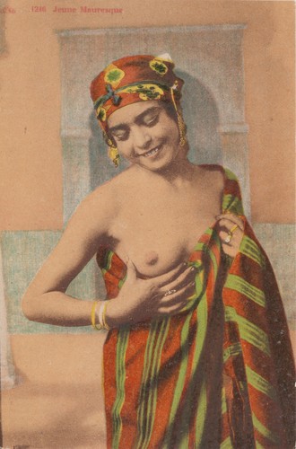 Cpa jeune mauresque - -,