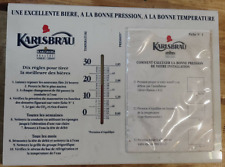 KARLSBRAU Thermomètre publicitaire pour le réglage de la bière pression