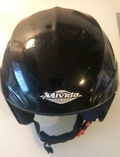 Casque de protection de ski enfant noir decathlon 52-56cm