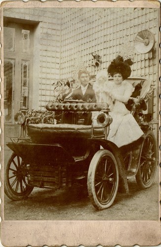 Automobile circa 1900 - automobile,