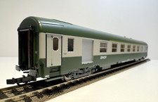 ROCO 45205.1 -Voitures/fourgon UIC B7D 50 87 82-70 151-2 vert/ciment allégé RARE