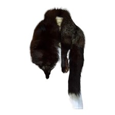 Col de fourrure de renard / P