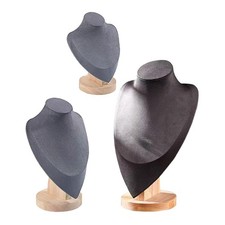 Buste de présentation de bijoux, porte-collier pour coiffeuse personnelle,