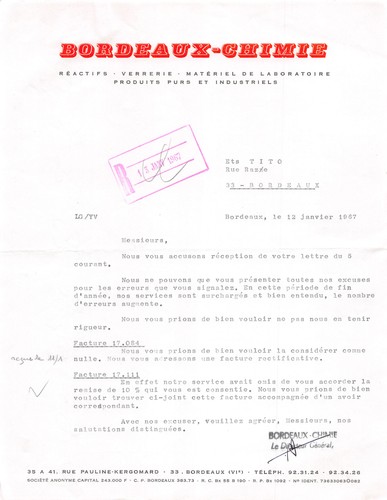 1967 materiel laboratoire - 1967,