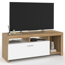 Meuble TV 110 cm MALO bois et