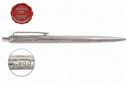 Stylo plume sphère argent - stylo-plume,