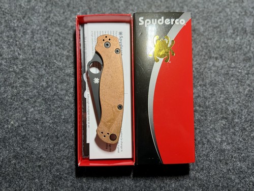 Spyderco paramilitary solid - spyderco,