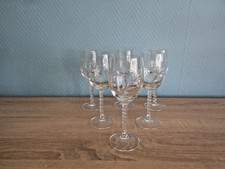 6 Verres à vin Blanc en