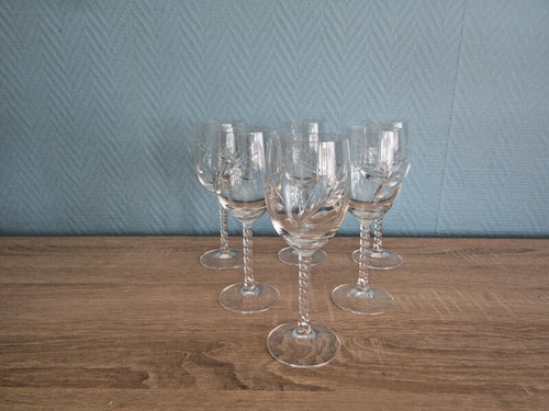 Verres vin blanc en - 6,