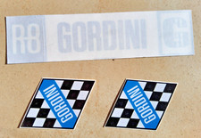 Lot 3 autocollants sticker RENAULT GORDINI R8 alpine aufkleber adesivo pagetina