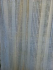 RIDEAU VOILAGE ANCIEN VINTAGE ECRU A JOURS 120 X 215 CM