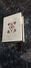 Ancien étui à jeu de cartes