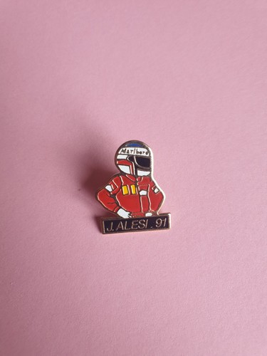 Pin jean alesi 91 - pin's,