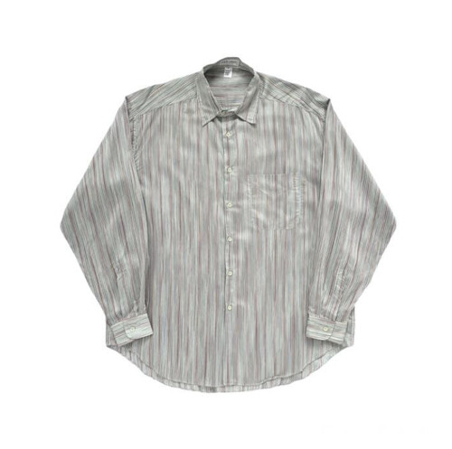 Chemise robe soie - soie, rayée