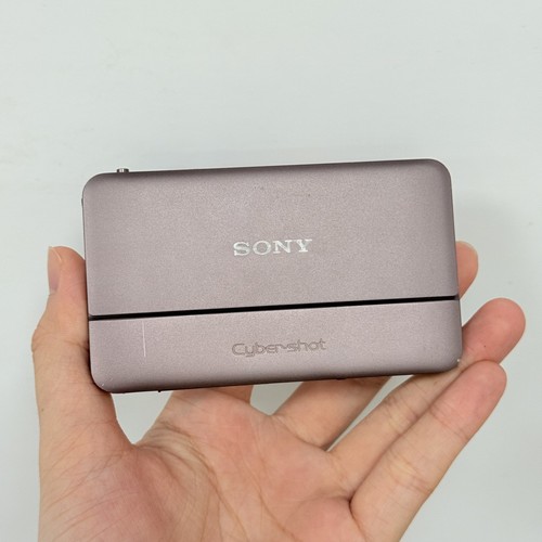 Sony cyber shot - sony, brown
