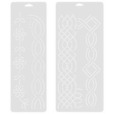  2 Pcs Gabarit De Quilting