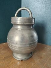 Ancien pot à bouillon en étain - XXe 🍒